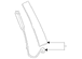 Door Applique Exterior molding - Right, Lower