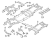 Chassis Frame Reinforcement Trailer Coupling Support Bracket - Left, Inner