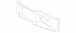 Grille Radiator Support Air Deflector - Right, Front
