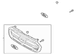 Grille Molding Insert - Front