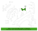 Drive Motor Battery Pack Charging Port Bracket Reinforcement - Front (Plug In Hybrid)