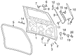 Drive Motor Liftgate Lock Actuator