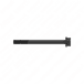 M10 x 110 mm Hex Head Bolt, Grade 10.9, Phosphate Coated