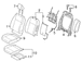 Seat Back Cushion Cover
