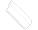 Body D-Pillar Molding - Left