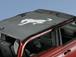 Bronco Horse Bimini Top Black with Light Gray