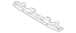 Radiator Support Air Deflector Bracket - Front