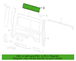 Quarter Panel Extension Side Roof Rail - Right, Outer (All Extended Frame)