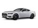 Mustang 2024 Air Design® Gloss Black Quarter Window Louvers - Not for Use with Convertible Models