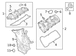 Engine Timing Cover Cylinder - Front 3.3L