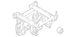 Suspension Subframe Crossmember - Rear
