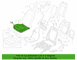 Seat Cover Cushion - Left, Front