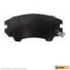 Disc Brake Pad Set Kit Lining - Front, Rear (Premium)