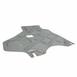 Powertrain Skid Plate Crossmember Shield Engine Oil Drain Plug Access Cover - Front
