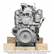 3/4 Engine MBE906 6.4L EPA04 902910 With Constant Throttle with Flywheel Housing