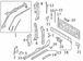 Body B-Pillar B Pillar Panel - Left, Inner