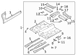 Floor Pan Crossmember - Left, Front