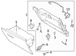 Glove Box Housing Instrument Panel