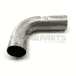 PIPE-EXHAUST 90DEG 5" STL ALMZ OD/ID
