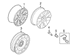 Wheel Rim Spare Assembly, -18 MINI
