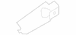Quarter Panel Reinforcement - Left, Inner (Convertible)