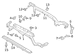 Radiator Support Tie Bar End - Front
