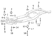 Body Mount Cushion Insulator - Left, Right, Upper