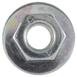 Steering Shaft Nut Hex Head And Washer - M6 X 1, Upper