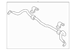 Suspension Stabilizer Bar Roll - Front
