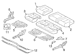 Seat Cushion Pad - Left, Rear, Back