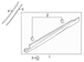 Windshield Molding Body A Pillar Trim Panel Insert - Left