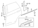 Door Applique Molding - Left