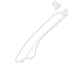 Body A-Pillar Trim Panel Windshield molding (Limited)
