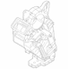 Evaporator And Housing HVAC Heater Core Case