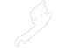 Fender Apron Reinforcement Extension - Left, Front