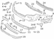 Bumper Trim Filler - Right, Front (Limited)