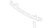 Bumper Impact Bar Reinforcement Rebar - Front
