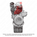 Long Block Engine MBE4000 12.8L EPA04 MT6E Manual