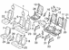 Seat Back Cushion Cover - Right, Rear