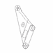 Alternator Mounting Bracket for S60 14L Non EGR