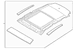 Sliding Roof Panel Opening Frame