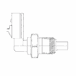 Intake Air Sensor for S60 14L DDEC VI EPA07