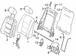 Seat Back Cushion Pad - Front