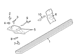 Running Board Mounting Bracket - Right, Front