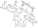 Radiator Support Tie Bar End - Front