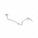 Turbocharger and EGR Coolant Line