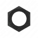 5/8-18 UNF Hex Nut - 2B
