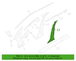 Body B-Pillar Reinforcement B Pillar Panel - Right, Inner