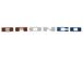 TufSkinz® Red/White/Blue Grille Lettering