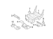 Seat Frame Trim Panel Cover - Left, Rear, Back